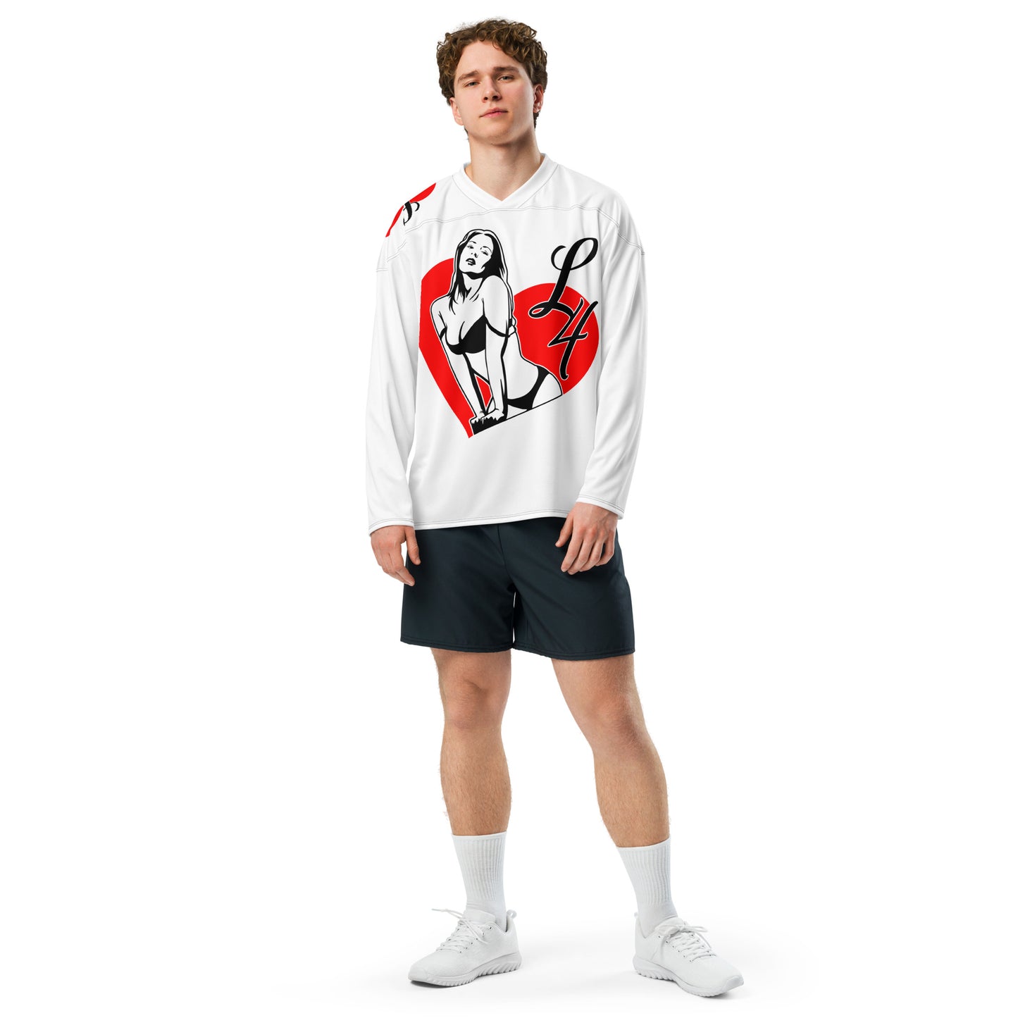 Recycled hockey fan jersey