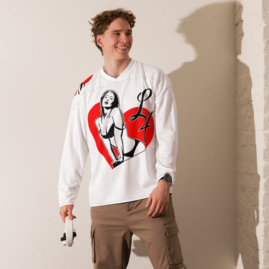 Recycled hockey fan jersey